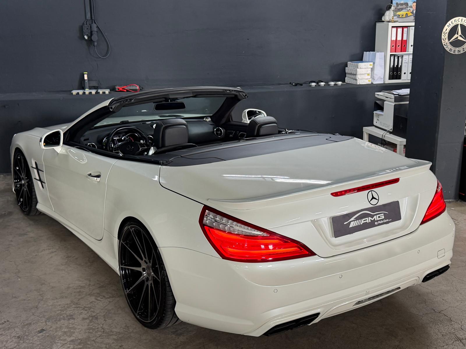 MERCEDES-BENZ SL 63 AMG Limited White&Black Performance Speedshift Frisch ab MFK & Frisch ab Service-image-7