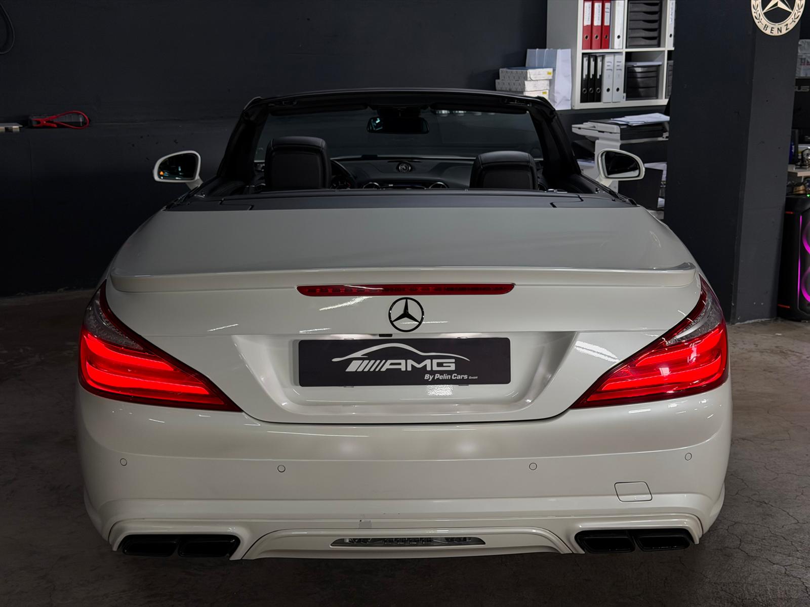 MERCEDES-BENZ SL 63 AMG Limited White&Black Performance Speedshift Frisch ab MFK & Frisch ab Service-image-6