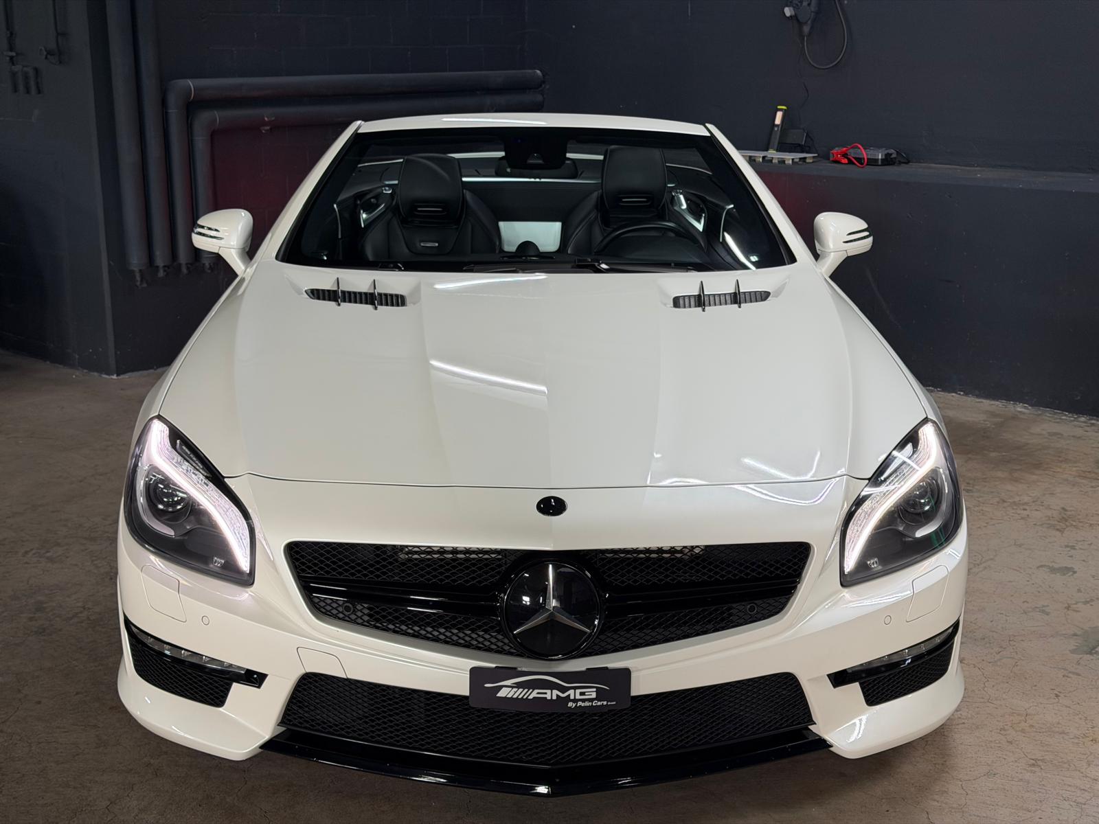 MERCEDES-BENZ SL 63 AMG Limited White&Black Performance Speedshift Frisch ab MFK & Frisch ab Service-showroom-element-2