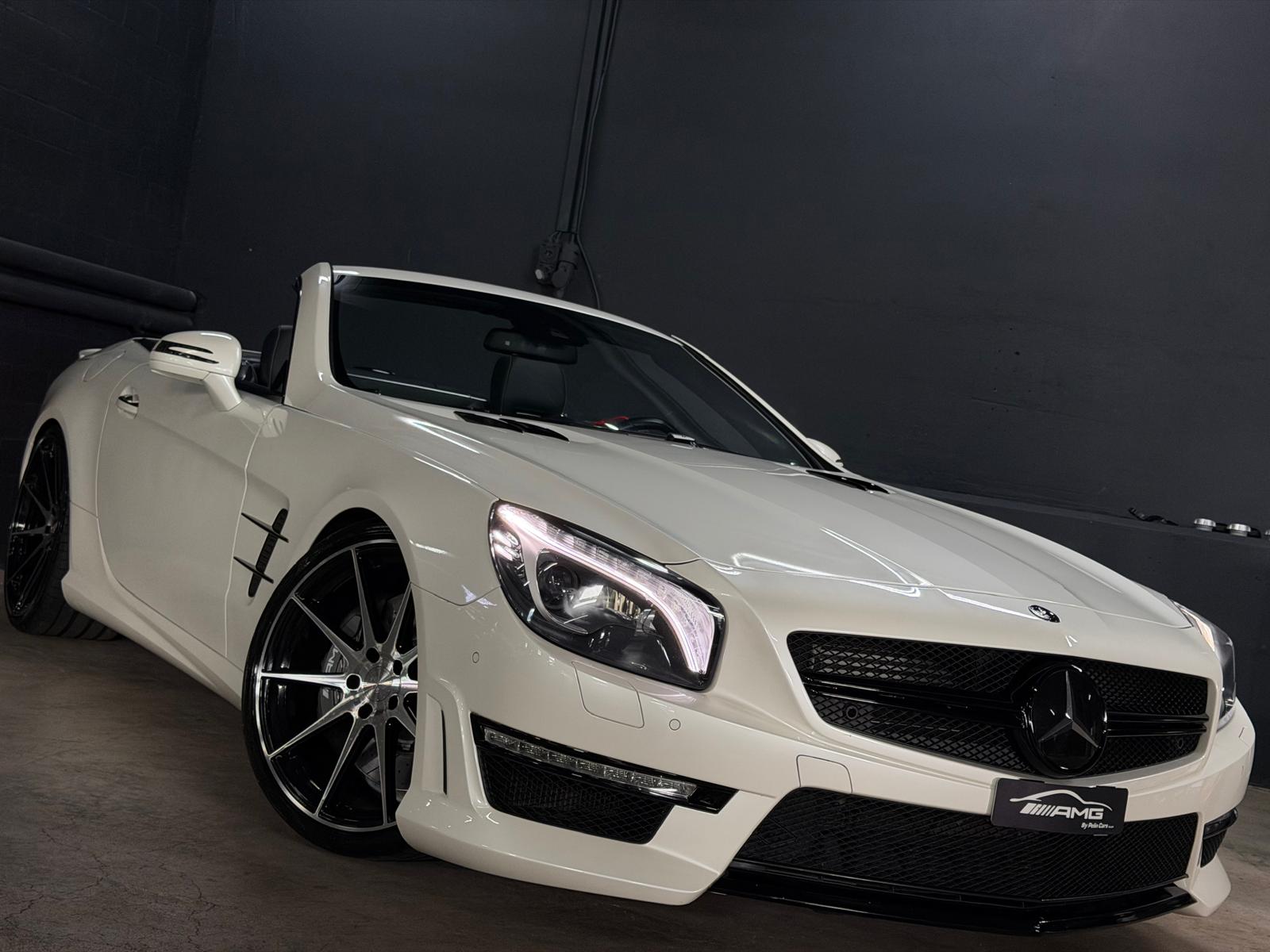 MERCEDES-BENZ SL 63 AMG Limited White&Black Performance Speedshift Frisch ab MFK & Frisch ab Service-showroom-element-1