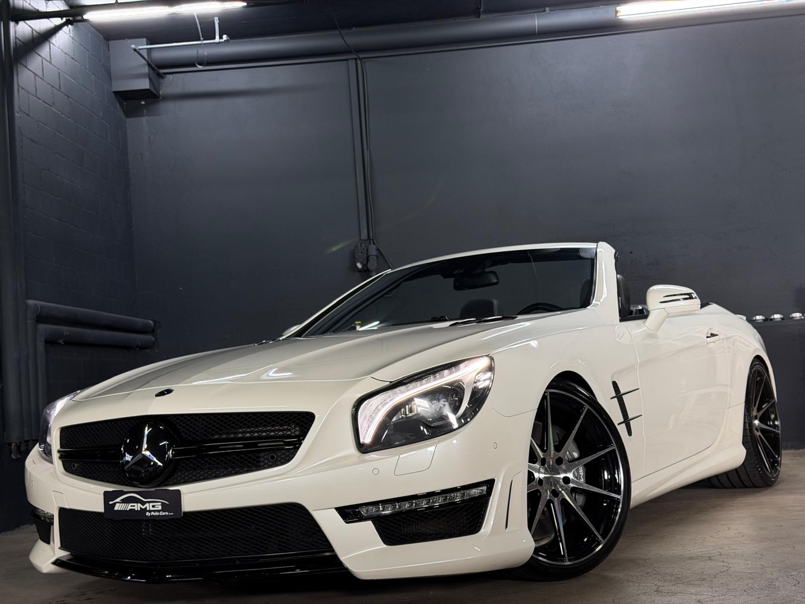 MERCEDES-BENZ SL 63 AMG Limited White&Black Performance Speedshift Frisch ab MFK & Frisch ab Service-image-4