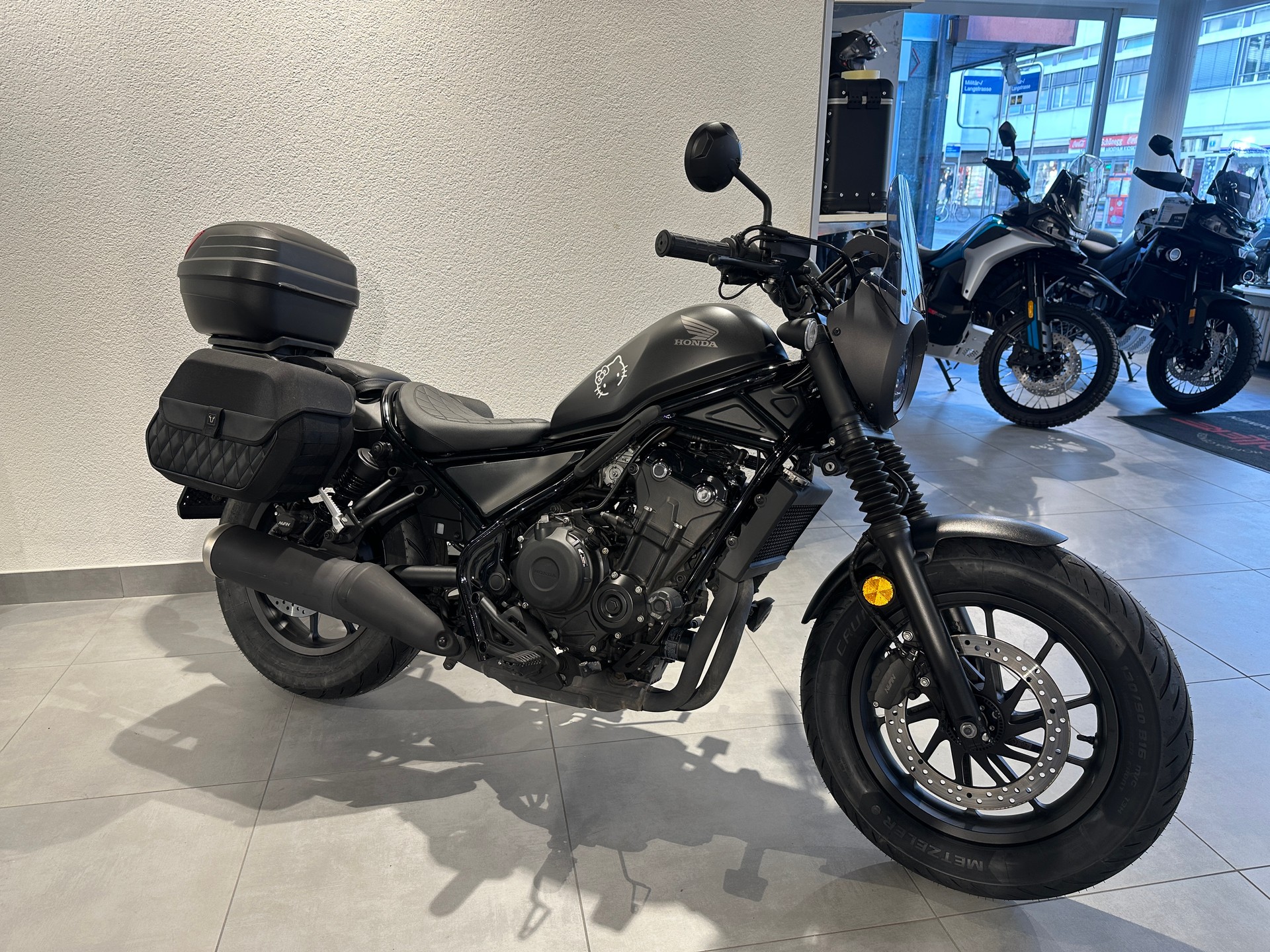 HONDA CMX 500 Rebel | Occasion | 9’500 km | Kofferset | Griffheizung | Windschild-image-0