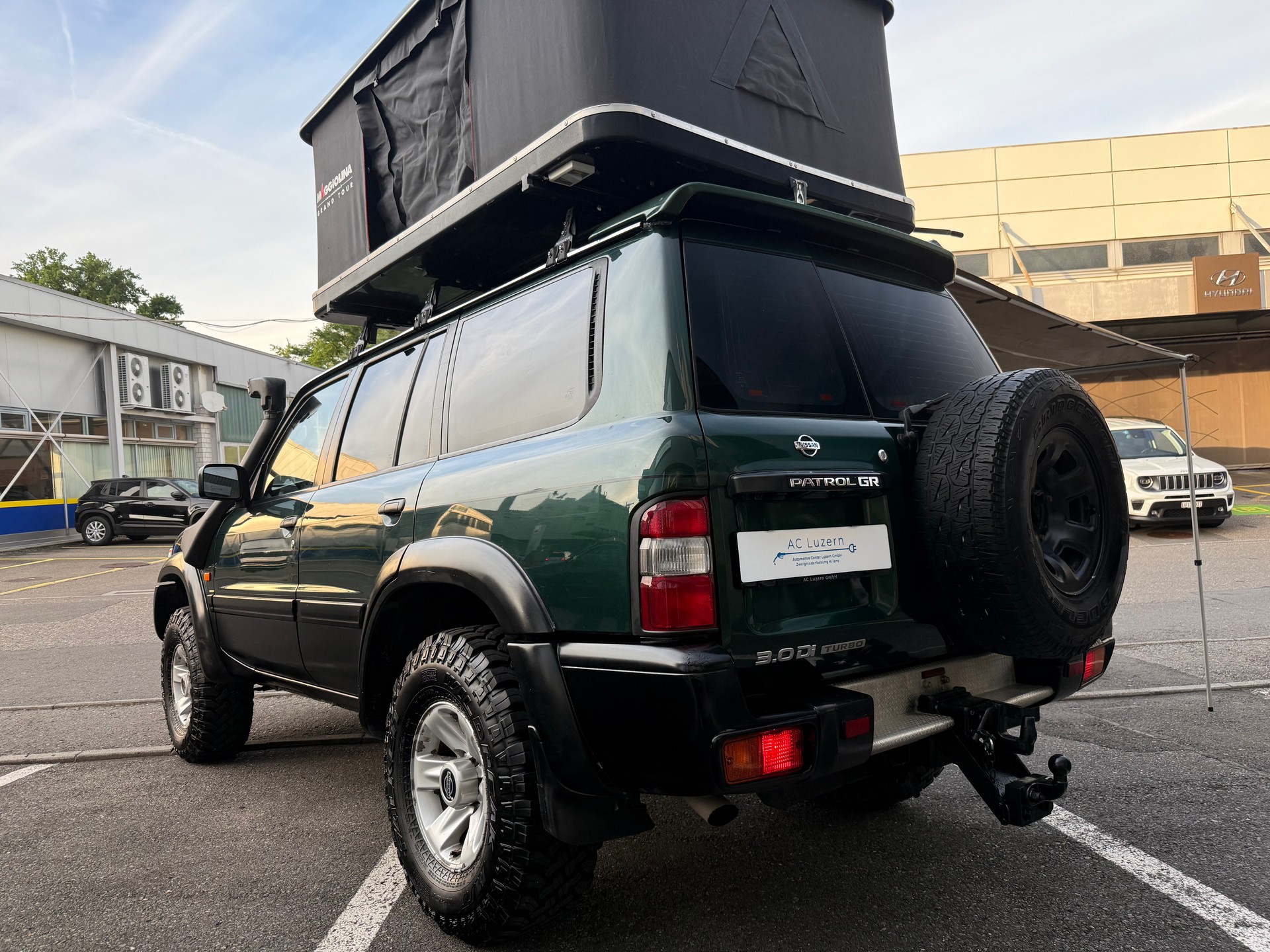 NISSAN Patrol GR 3.0 Di Luxury CAMPER Umbau mit Dachzelt und Höherlegung-image-6