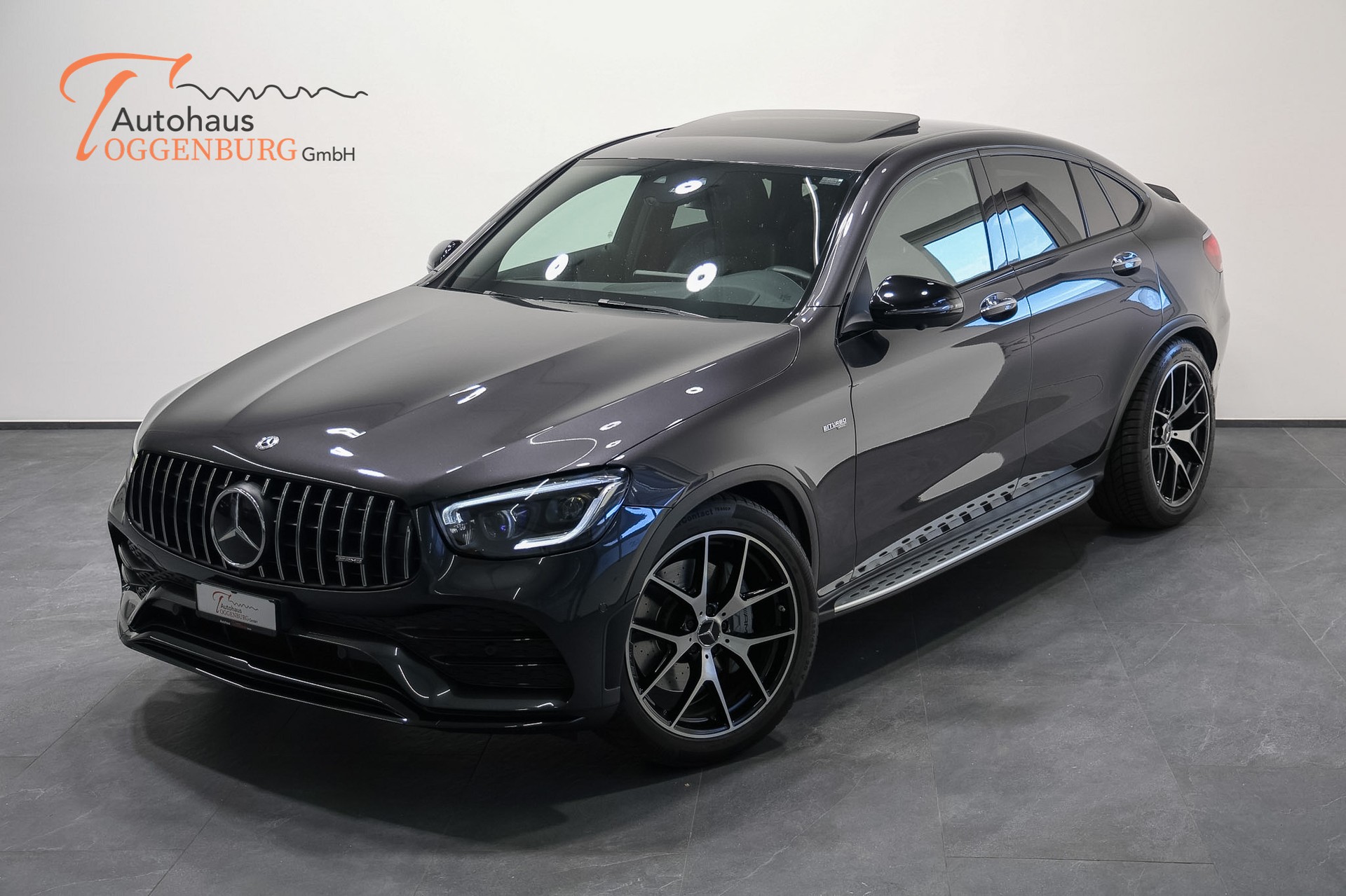 MERCEDES-BENZ GLC Coupé 43 AMG 4Matic 9G-Tronic *CH-Fahrzeug*Tieferlegung*Distanzscheiben*-showroom-element-1