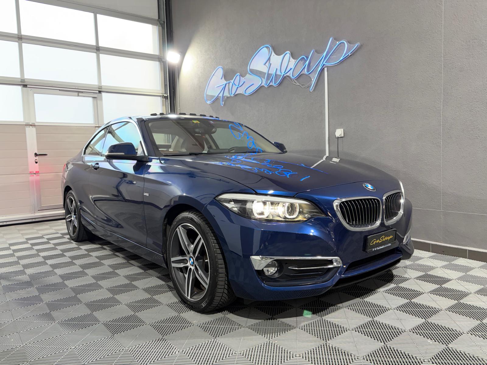 BMW 220i Luxury Line Steptronic - Toit ouvrant-image-6