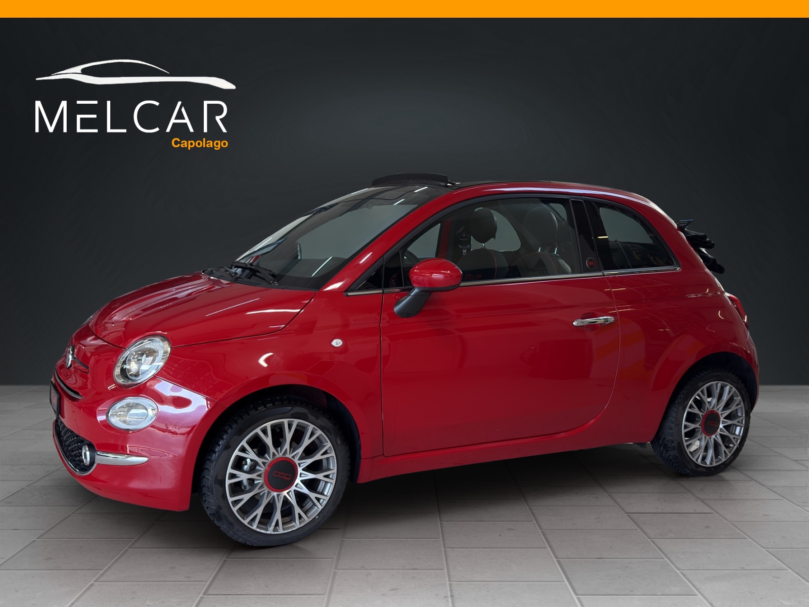 FIAT 500C 1.0 N3 MildHybrid Red