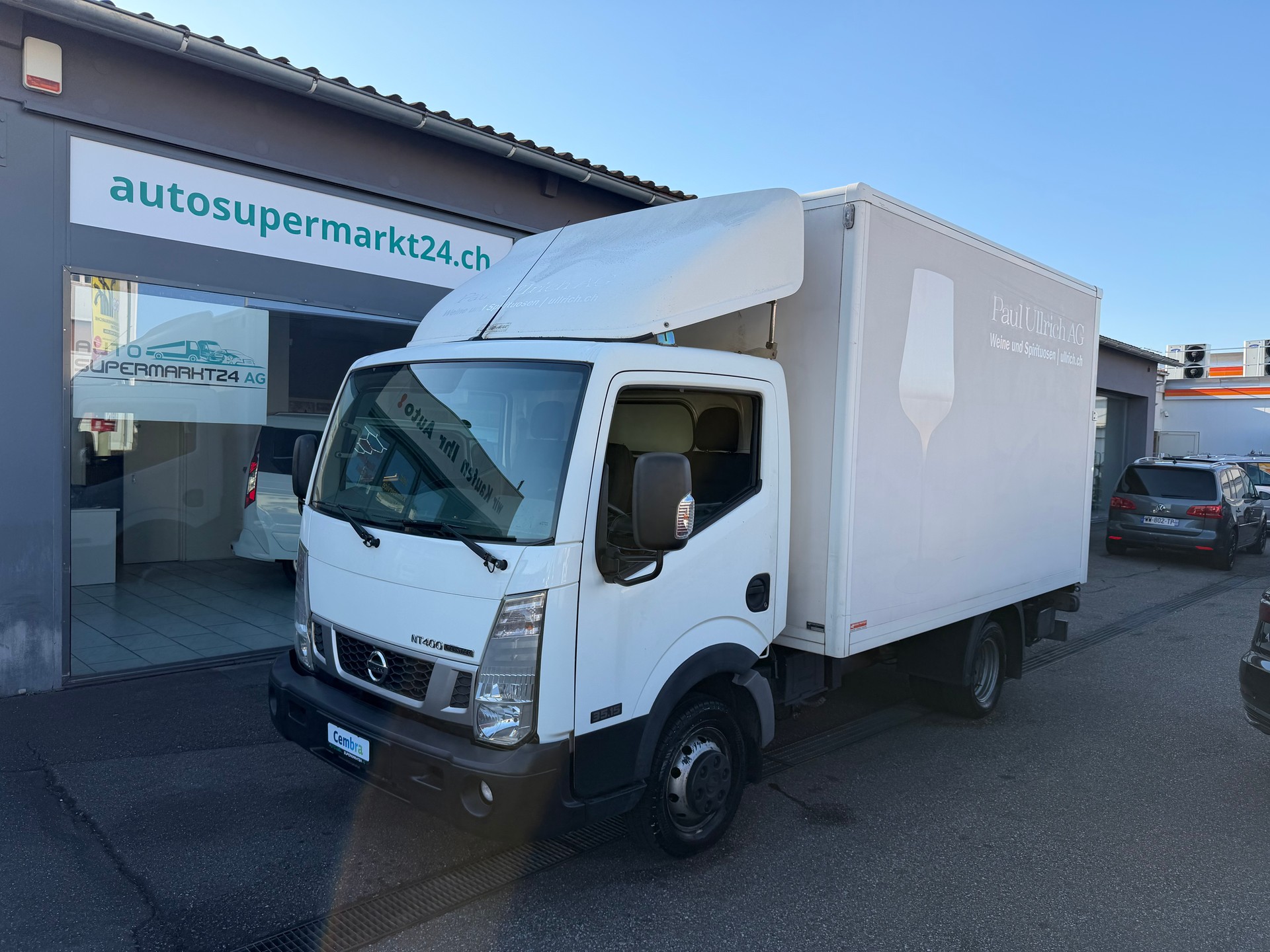 NISSAN NT400 Cabstar 35.15 Koffer-Hebebühne