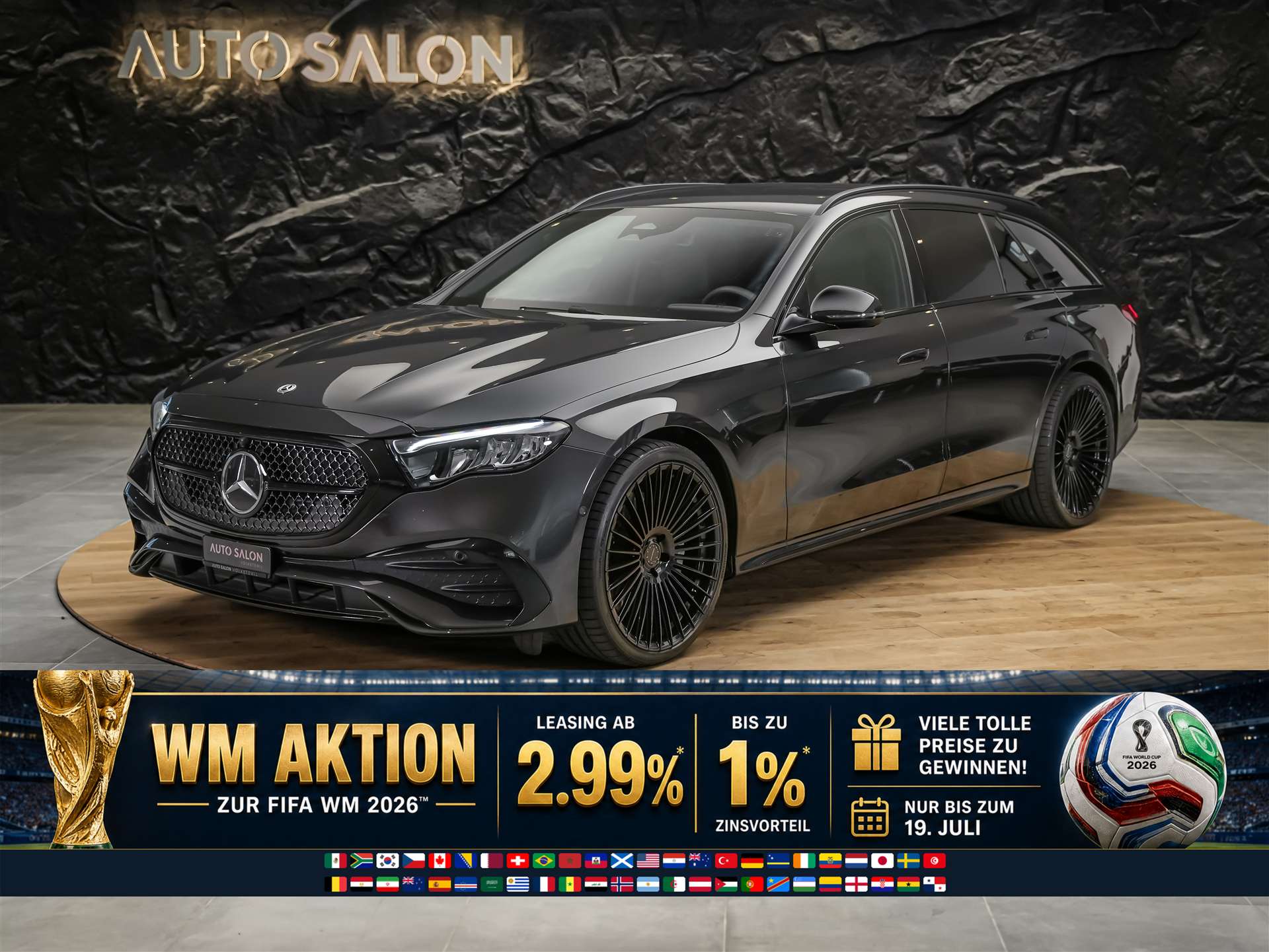 MERCEDES-BENZ E 220 d AMG Line 4matic Kombi *Werksgarantie*21" Felgen*Abstandsregler*