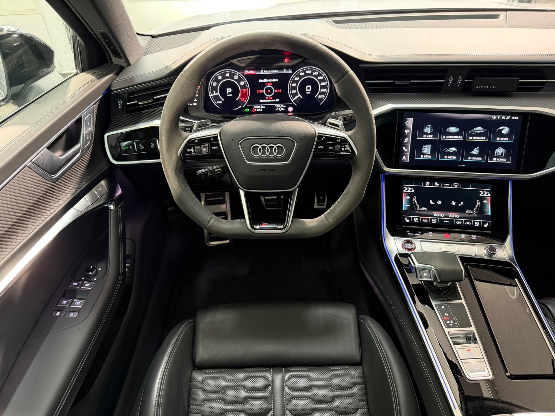 AUDI RS6 Avant 4.0 TFSI V8 quattro 1ère main-image-11