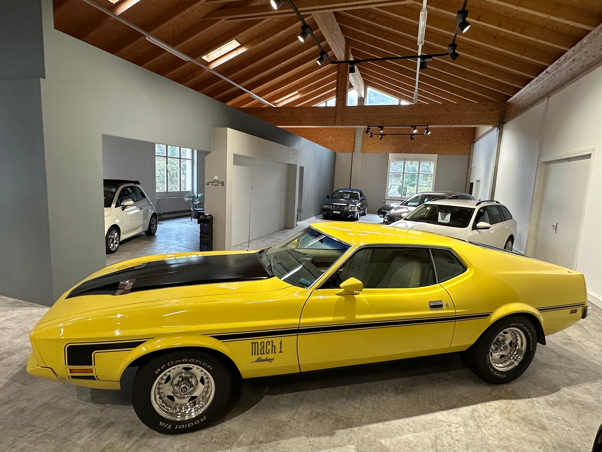 FORD Mustang Mach1 351/Veteranenstatus Juli 2025/Motor hat 2000 km/Chassies/Aufhängung wie Motor komplett neu aufgebaut!-image-2
