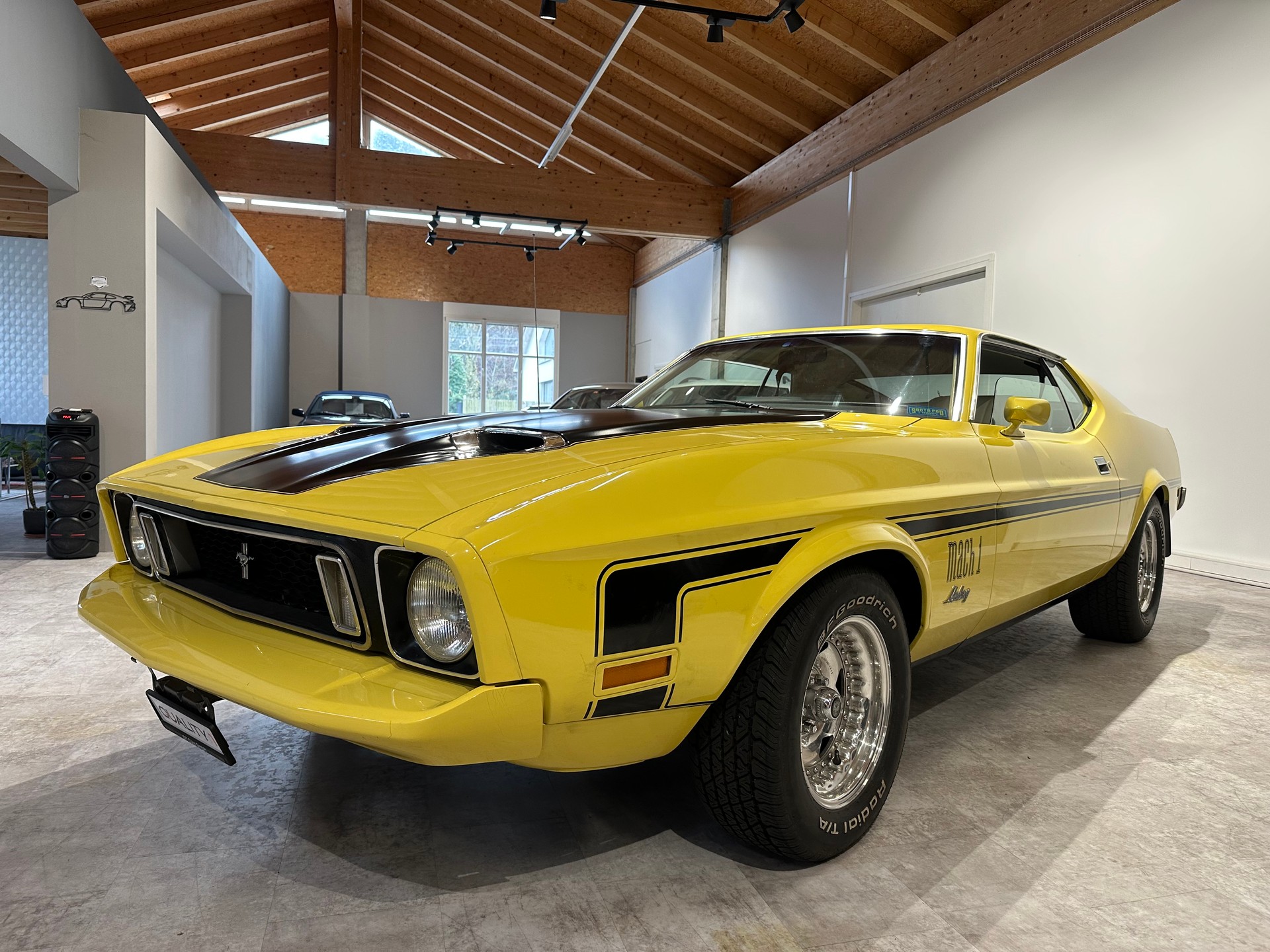 FORD Mustang Mach1 351/Frisch Veteranengeprüft/Motor hat 2000 km/Chassies/Aufhängung wie Motor komplett neu aufgebaut!-showroom-element-1