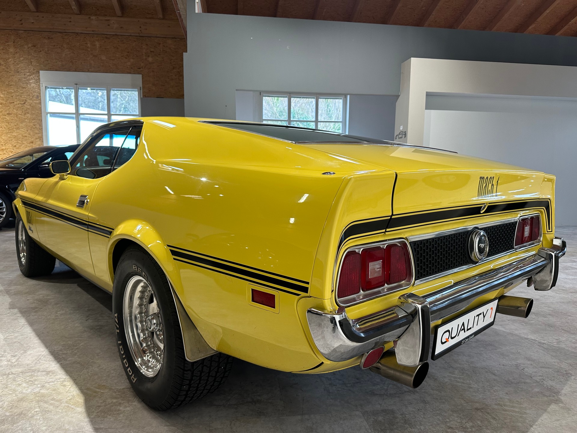 FORD Mustang Mach1 351/Veteranenstatus Juli 2025/Motor hat 2000 km/Chassies/Aufhängung wie Motor komplett neu aufgebaut!-image-4
