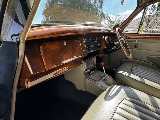 JAGUAR MK 2 3.4 Litre | O-iO Update | EZ Servolenkung | verstellbares Lenkrad | elektr. Choke-image-7