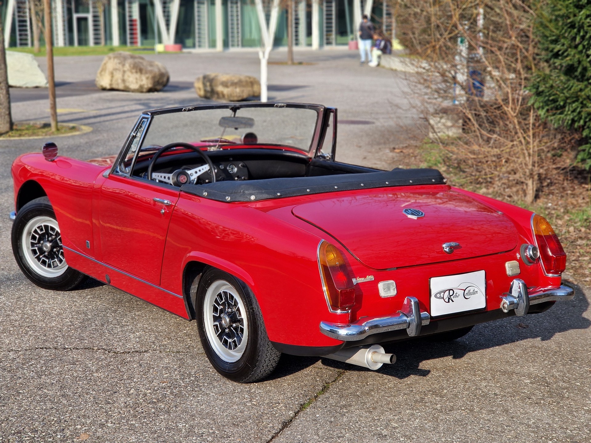 MG MG Midget MK III - Voiture CH - en excellent état - service du jour - Exp. vétéran 07.25-image-6