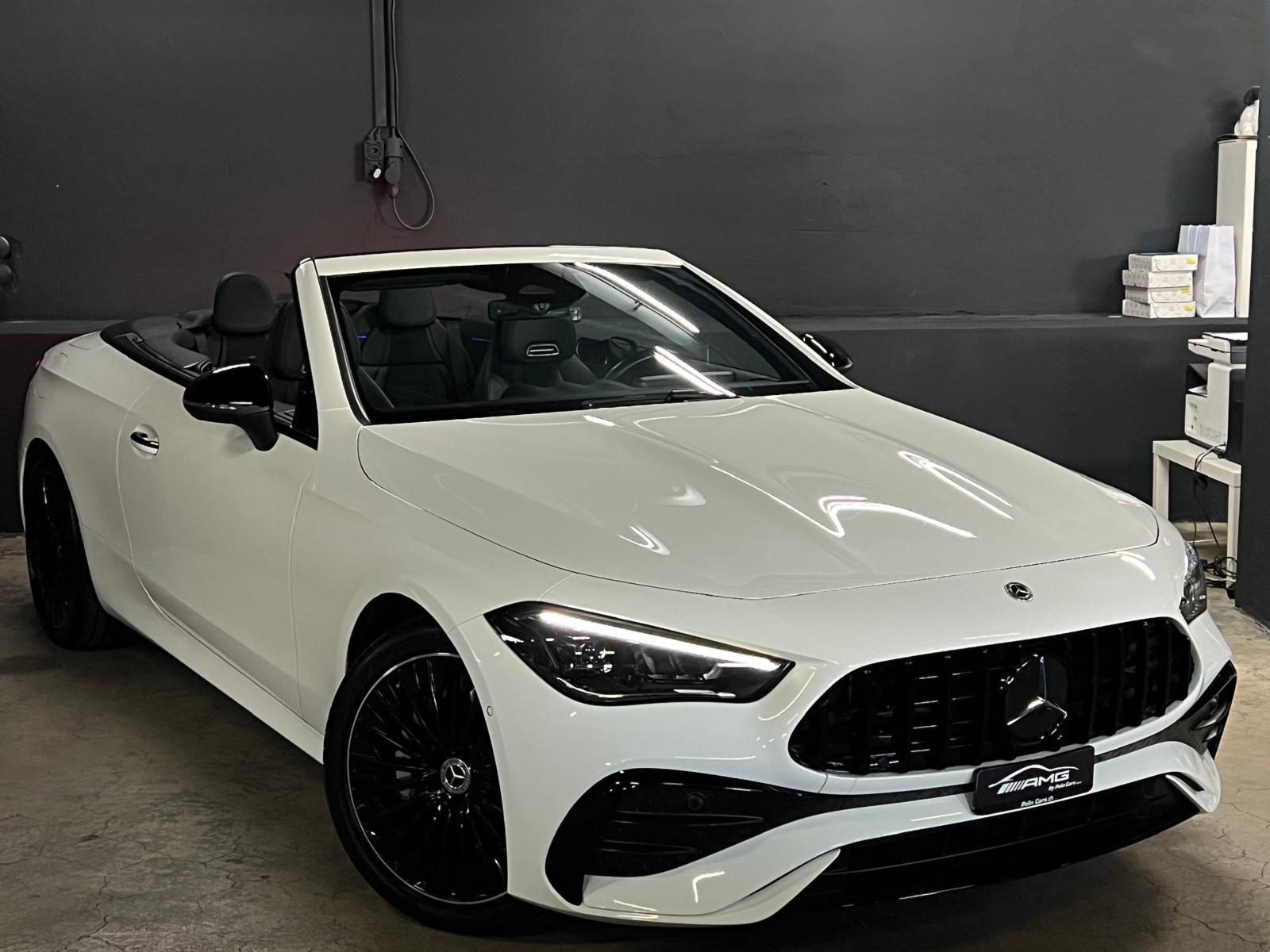 MERCEDES-BENZ CLE 200 Cabrio AMG Bodykit Limited White&Black Performance 9G-Tronic 5 Jahre Werksgarantie & Gratisservice-showroom-element-1