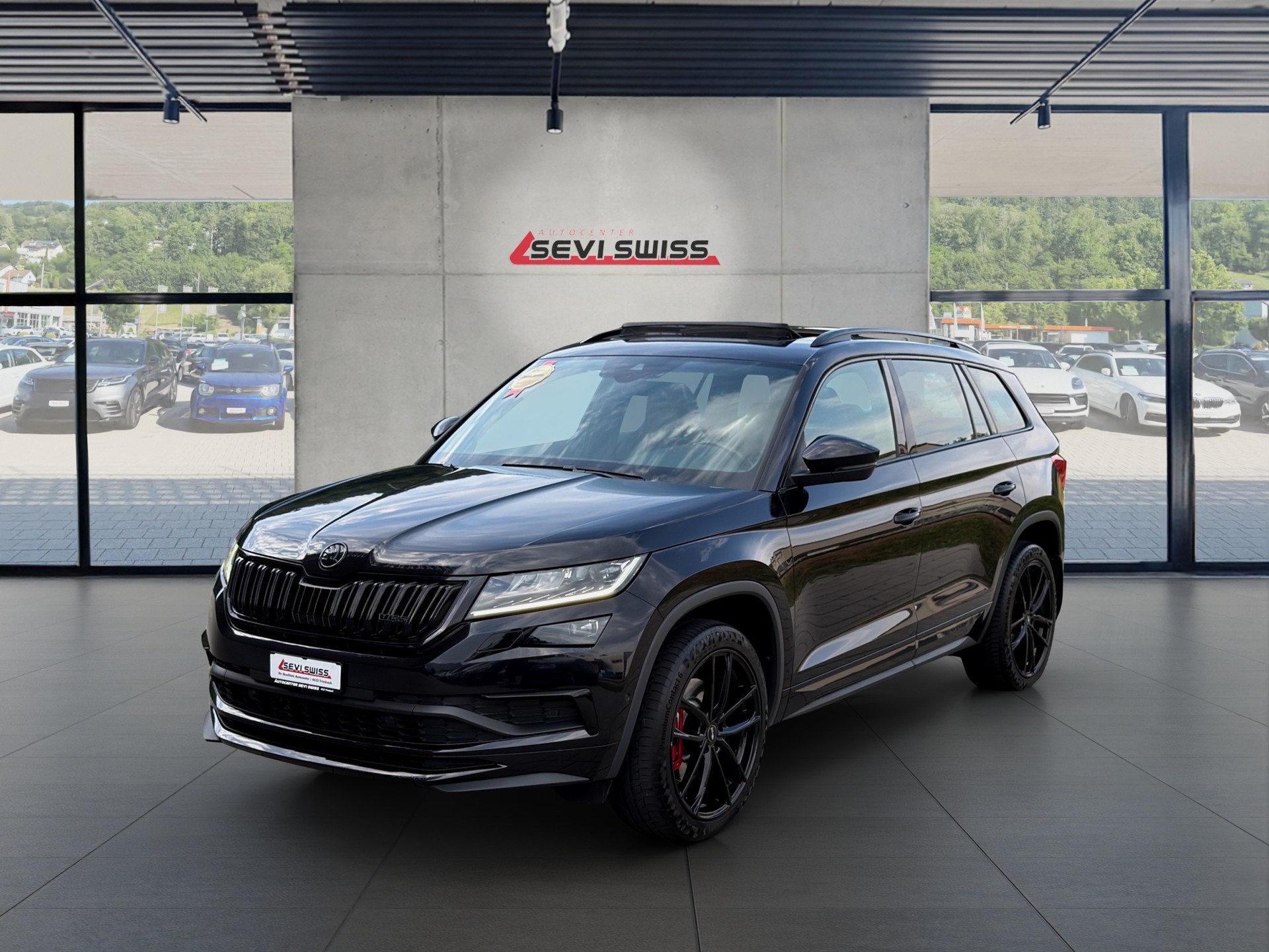 SKODA Kodiaq 2.0 Bi-TDI SCR RS 4x4 DSG,Frisch ab MFK,1 Jahr oder 20000km Garantie auf Motor und Getriebe inkl.*-image-5