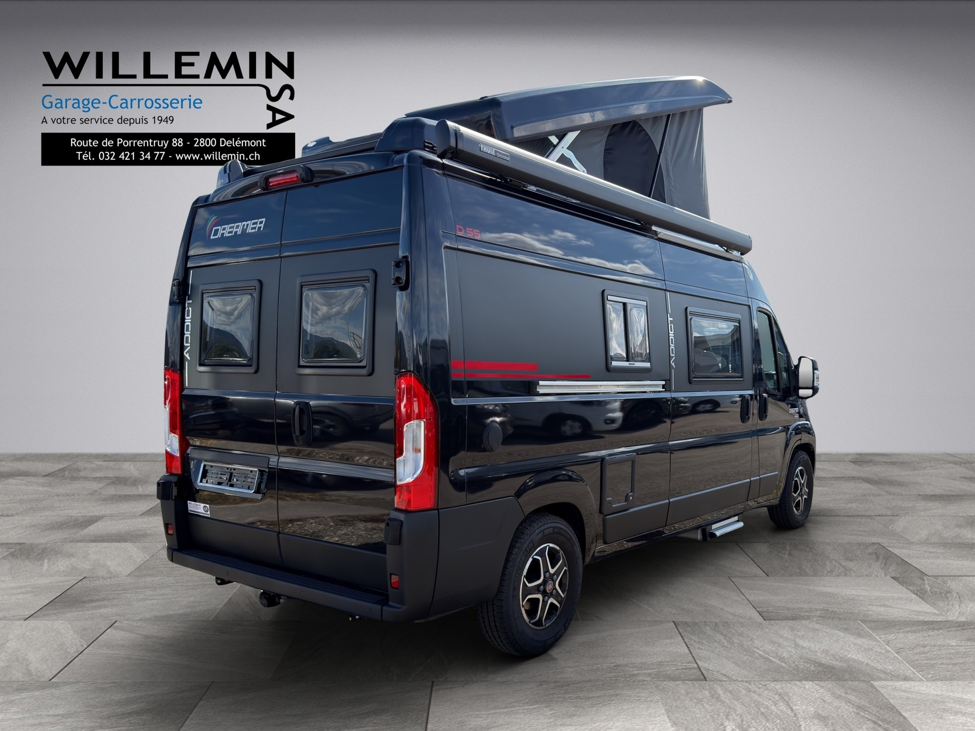 DREAMER D55 UP Addict Automatique 4 places (6m Toit relevable)-image-2
