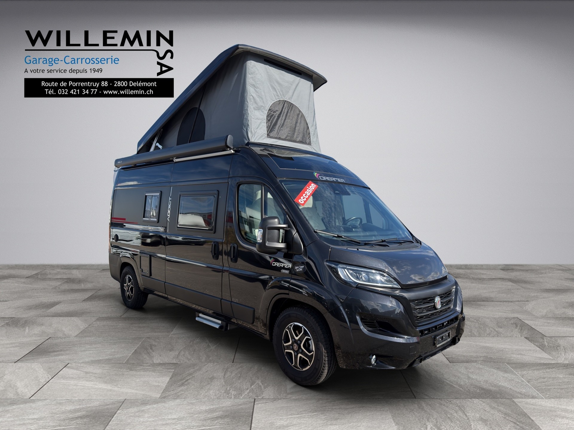 DREAMER D55 UP Addict Automatique 4 places (6m Toit relevable)