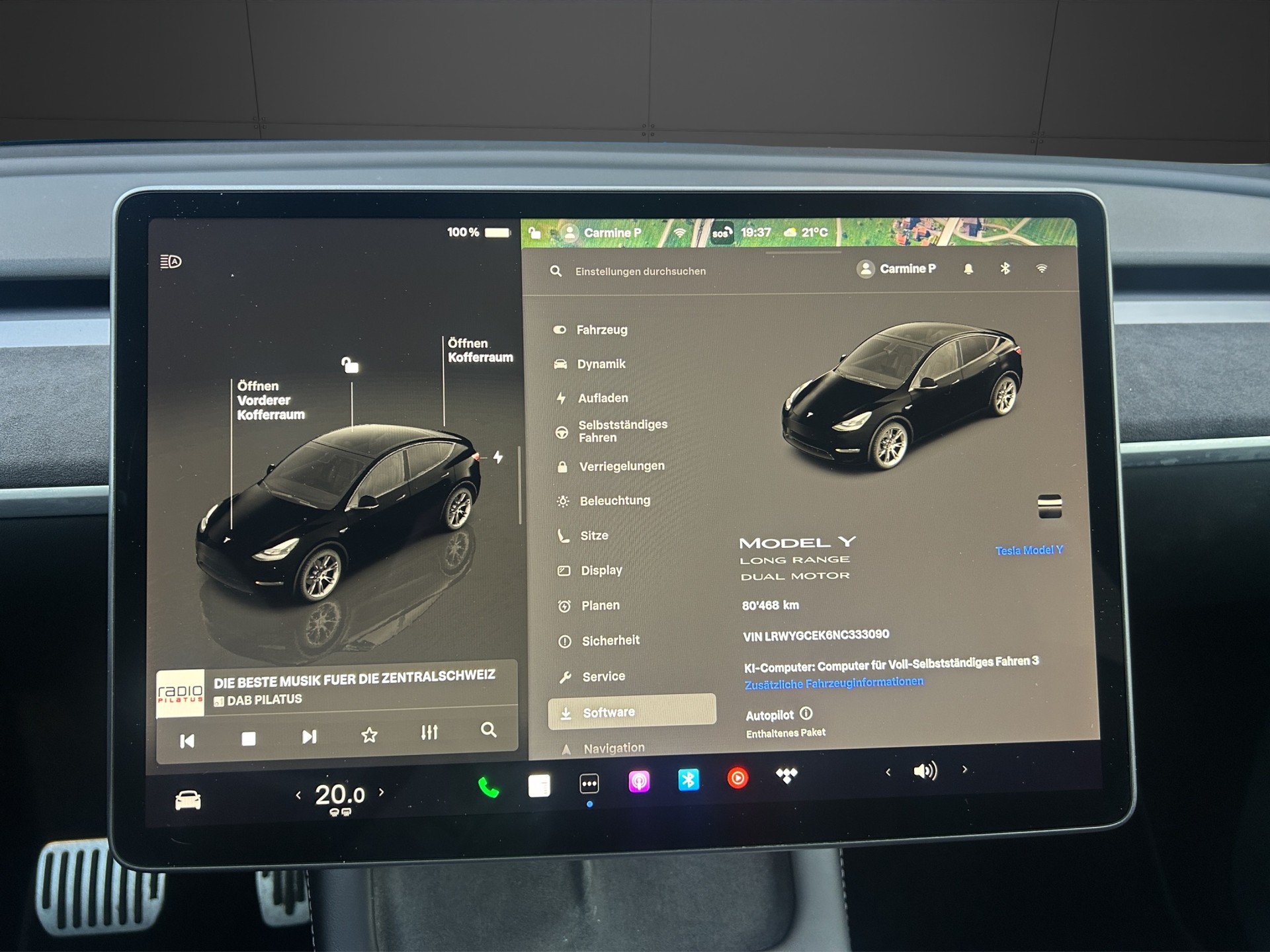 TESLA Model Y Long Range Dual Motor AWD / Batterie 92% / AMD /-image-10