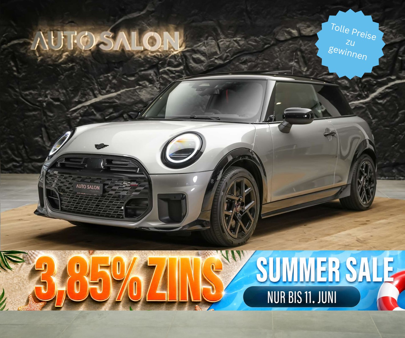 MINI Cooper S DKG John Cooper Works Trim *Neues Modell*Panorama*Head-Up*