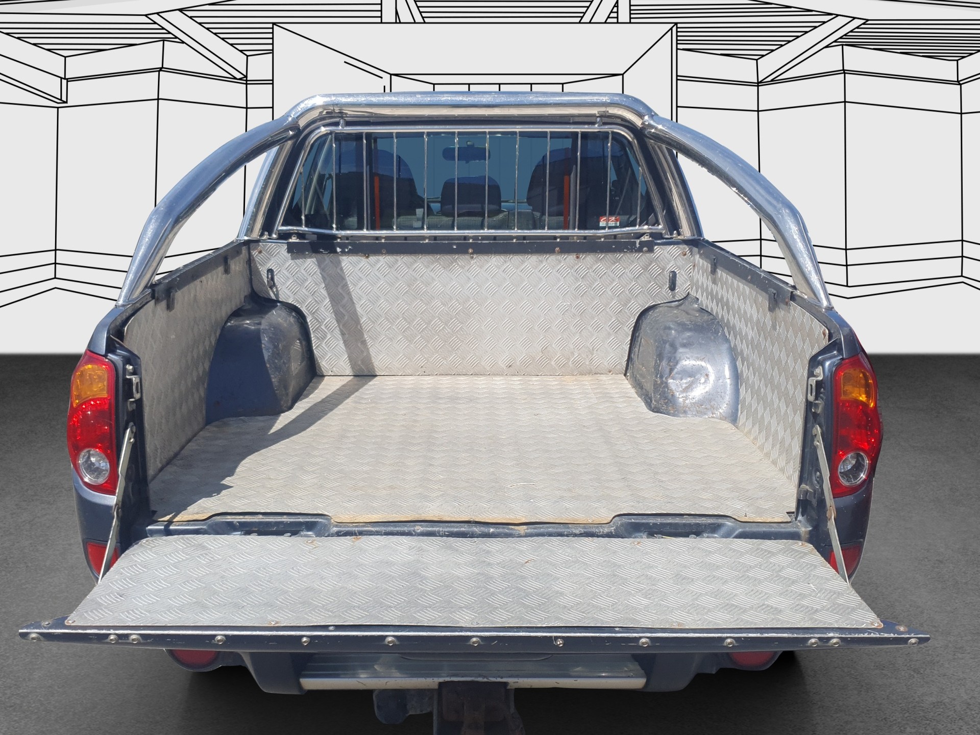 MITSUBISHI L 200 4x4 D-Cab pick-up 2.5D 136cv 4x4 Invite-image-5