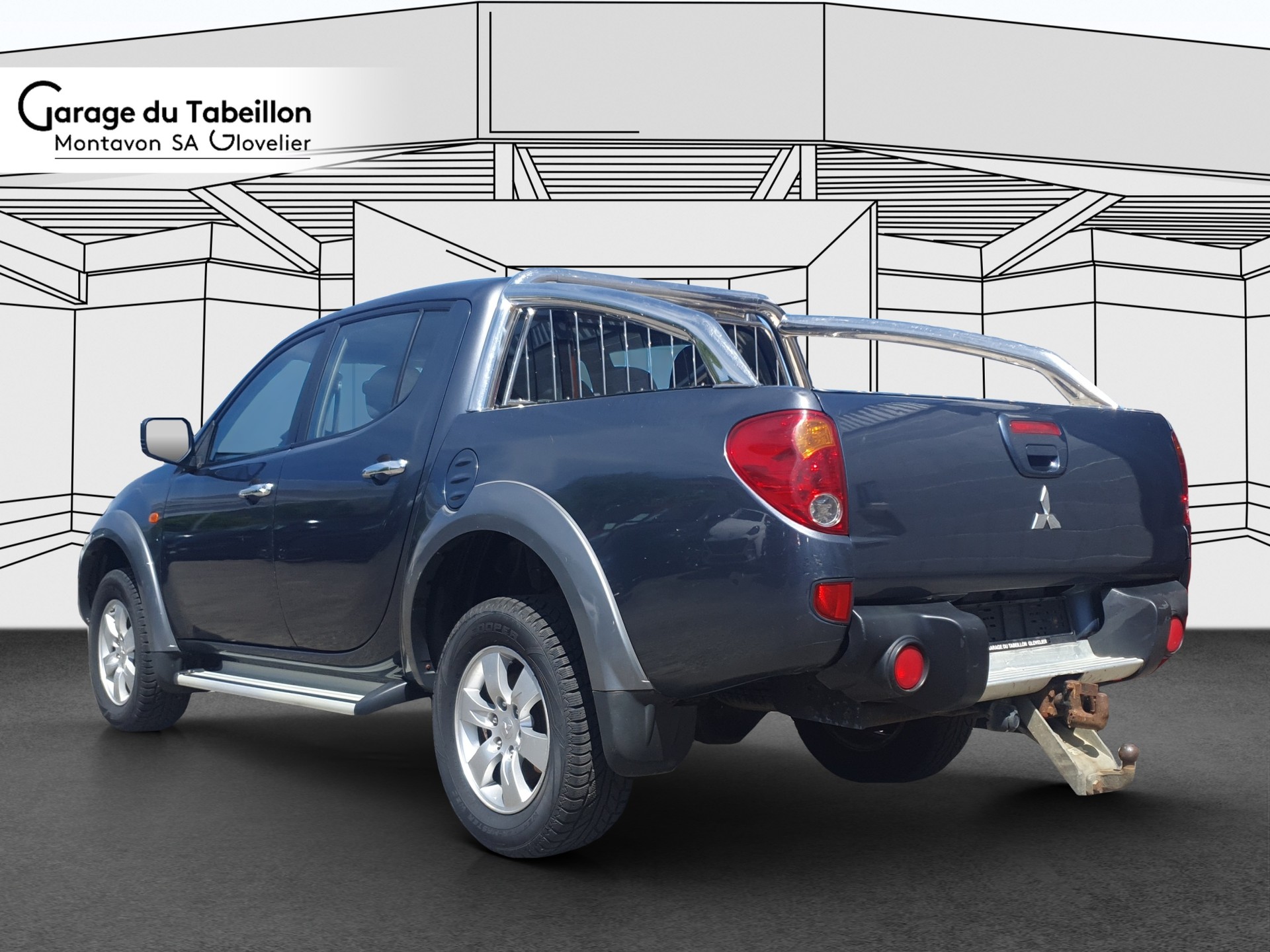 MITSUBISHI L 200 4x4 D-Cab pick-up 2.5D 136cv 4x4 Invite-image-2