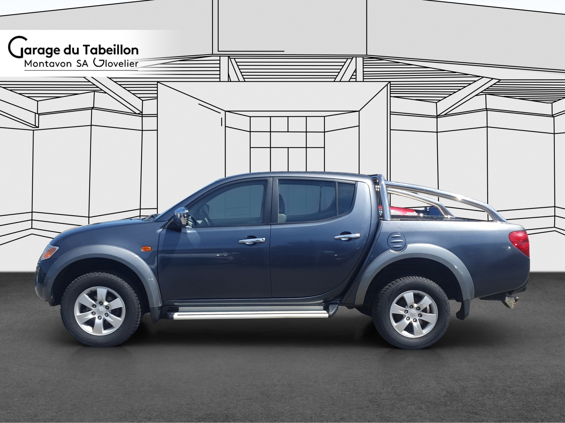 MITSUBISHI L 200 4x4 D-Cab pick-up 2.5D 136cv 4x4 Invite-image-1