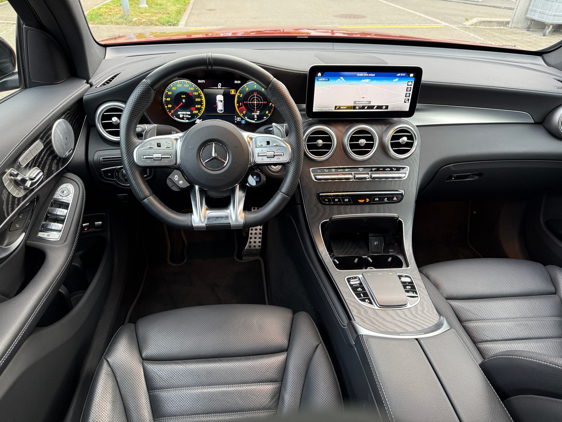 MERCEDES-BENZ GLC COUPÉ 43 AMG 4MATIC 9G-TRONIC*PERFORMANCE ABGASANLAGE*EL. PANORAMA-GLASSCHIEBEDACH*EL. AHK*8FACH BEREIFT*-image-12