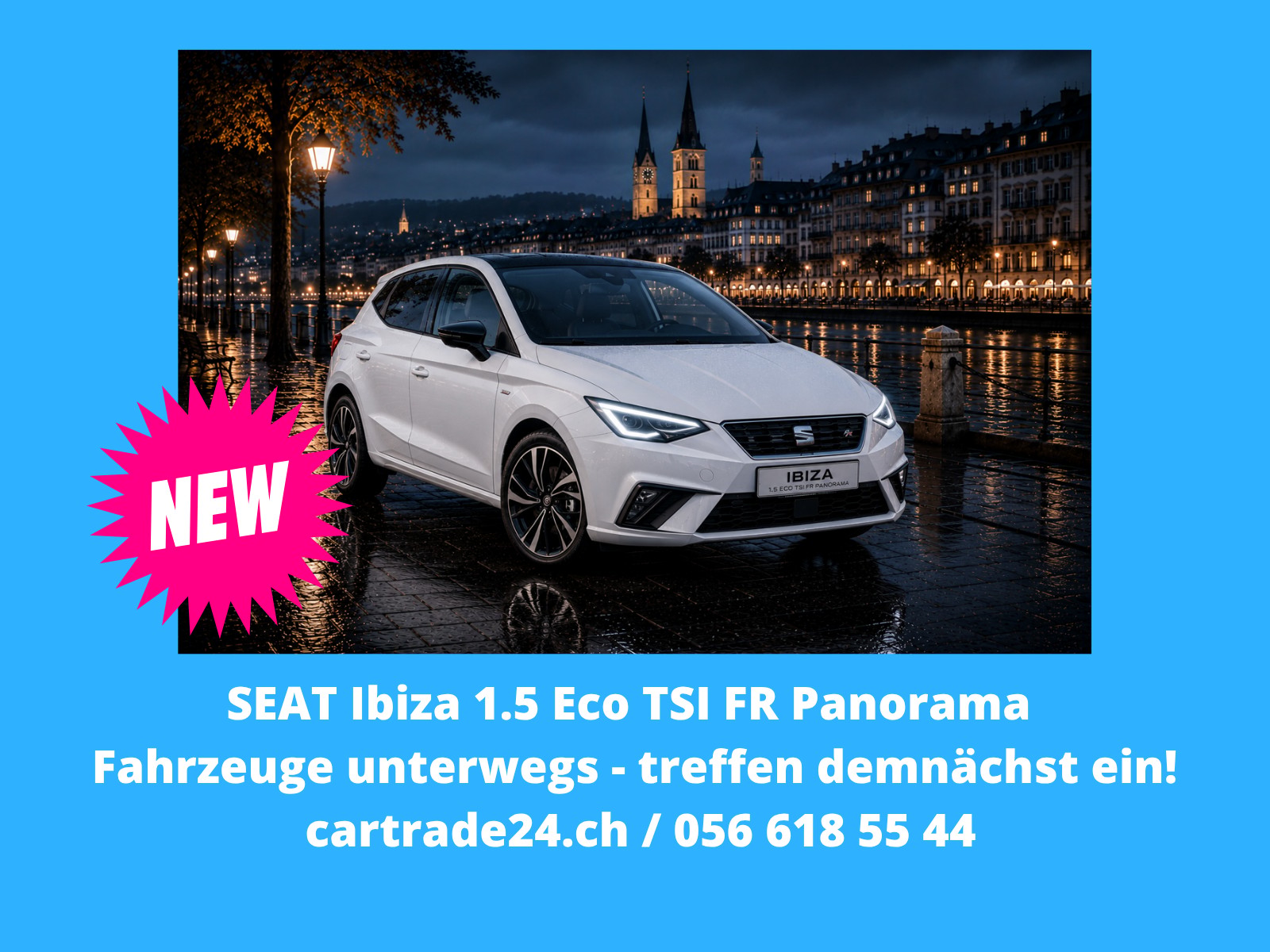 SEAT Ibiza 1.5 Eco TSI FR Panorama 5 Jahre Garantie