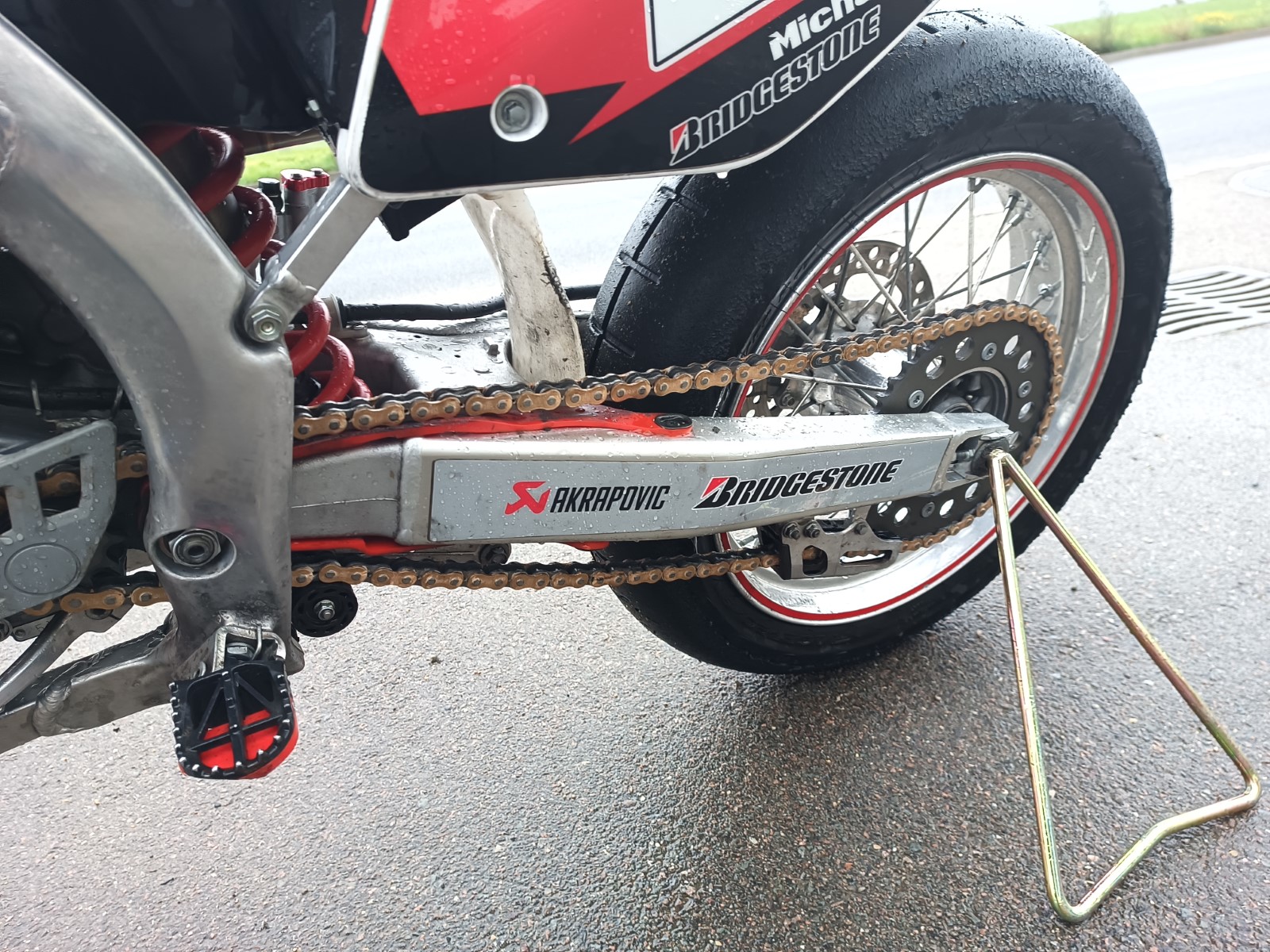 HONDA Honda CRF450R7 Supermoto pour la piste UNIQUEMENT avec 13.20-image-4