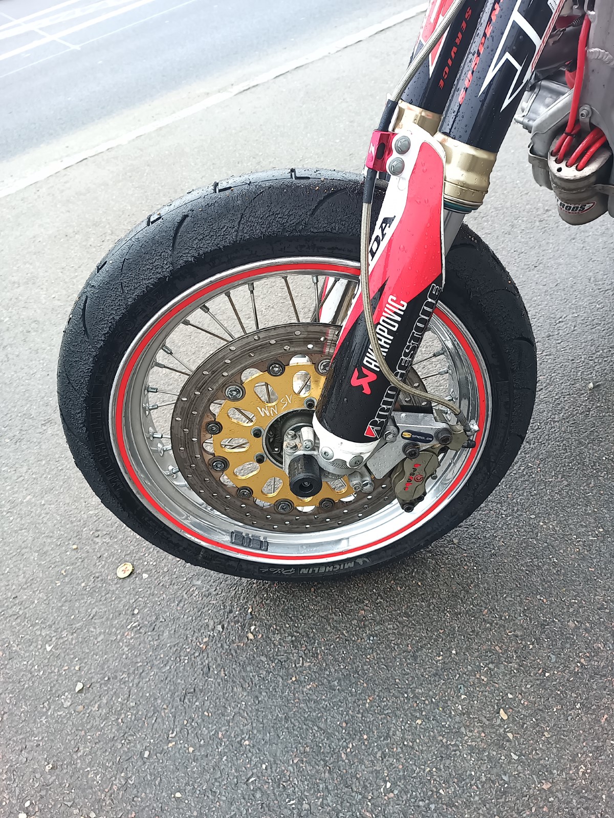 HONDA Honda CRF450R7 Supermoto pour la piste UNIQUEMENT avec 13.20-image-5