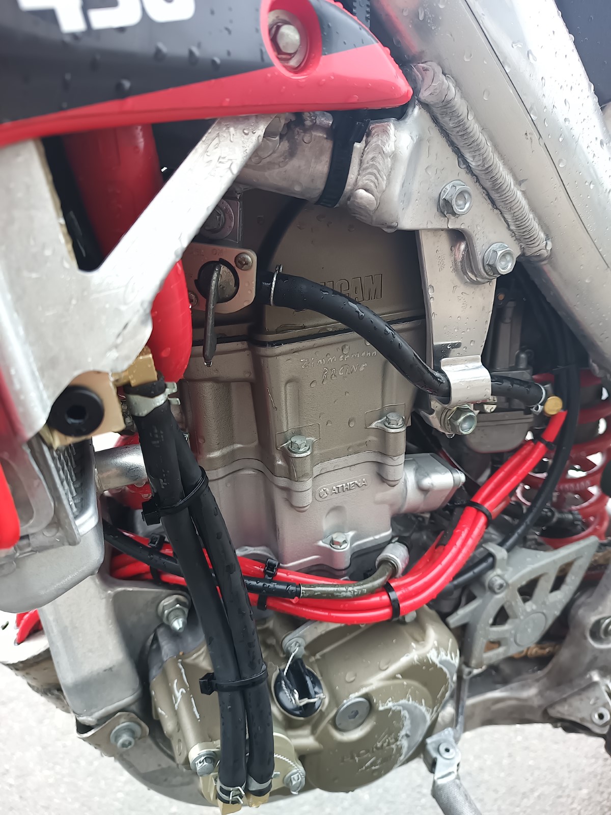 HONDA Honda CRF450R7 Supermoto pour la piste UNIQUEMENT avec 13.20-image-3