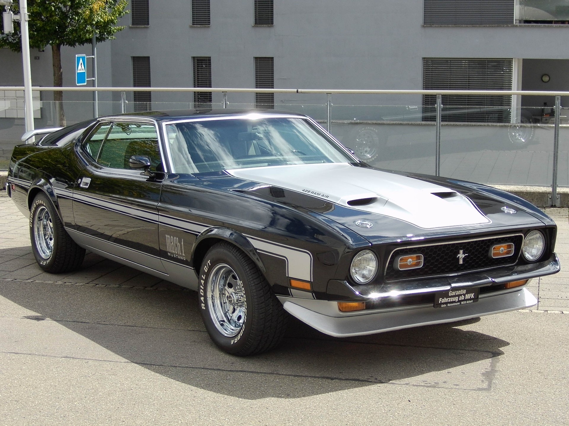 FORD Originaler Ford Mustang Mach1 429, 7.0 Liter V8 mit Marti Report, dazu das Originale Serviceheft