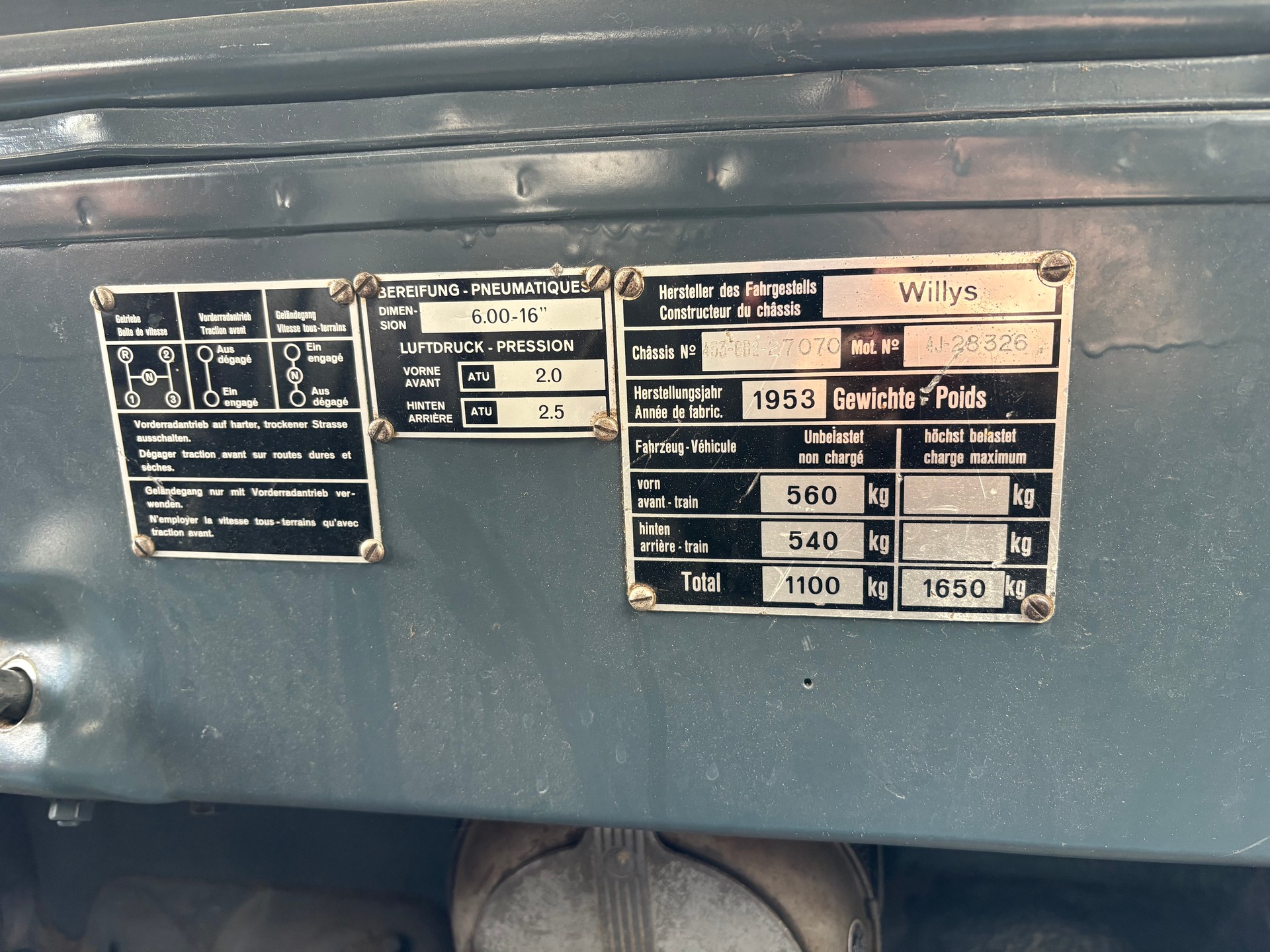 WILLYS WILLYS-OVERLAND CJ-3B  6V-image-7