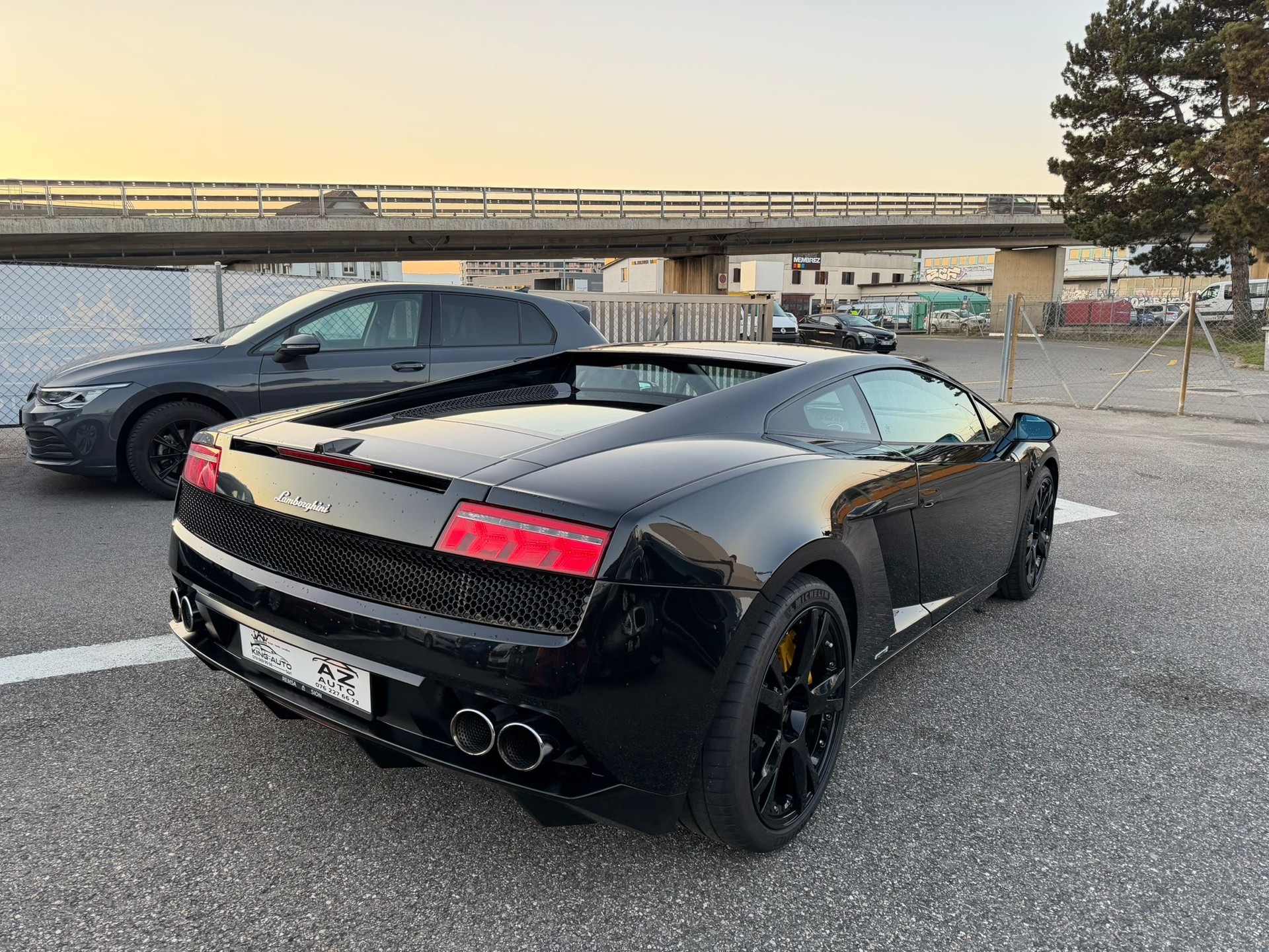 LAMBORGHINI 140 Gallardo LP560-4 Coupé E-Gear FULL BLACK garantie 2 ans-image-5