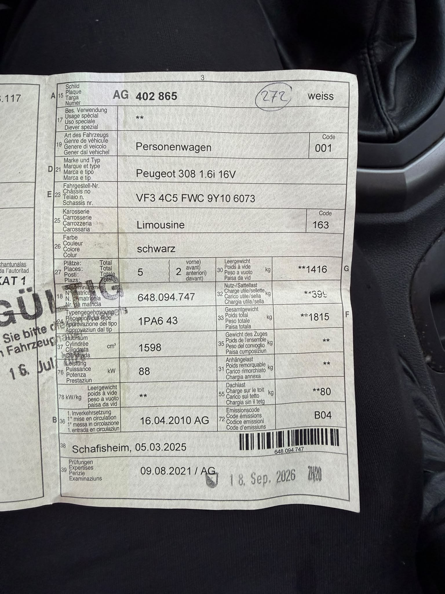 PEUGEOT 308 1.6 16V VTI Sport-image-14