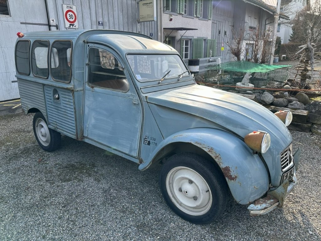 CITROEN Fourgonette AZU / 2CV Kasten-image-2