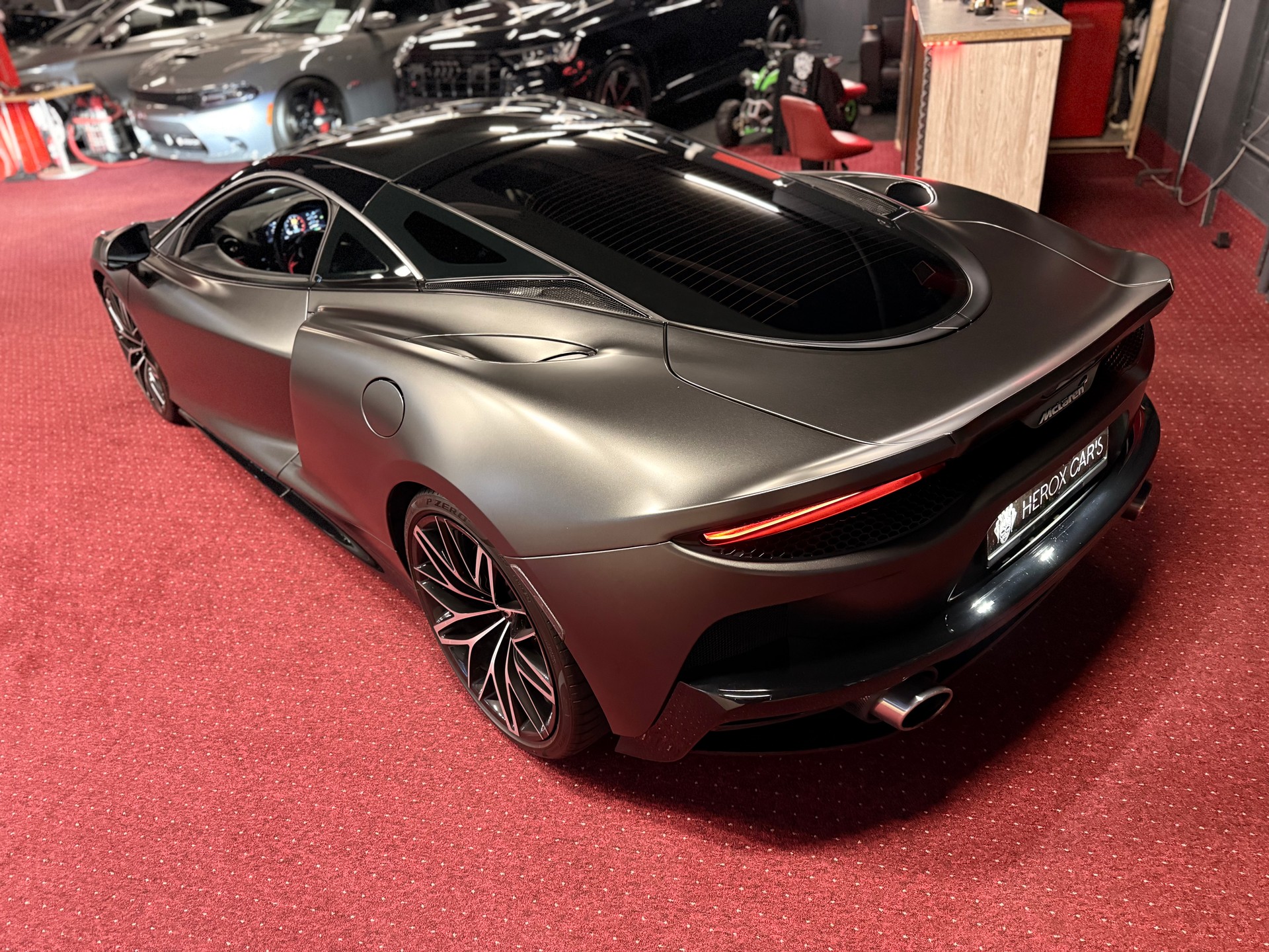 McLAREN GT Grey Matt / Komplett Matt PPF foliert / Inkl. Garantie-image-9
