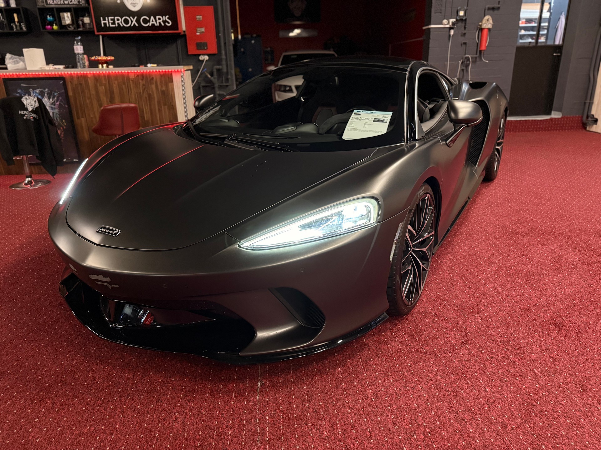 McLAREN GT Grey Matt / Komplett Matt PPF foliert / Inkl. Garantie-image-8