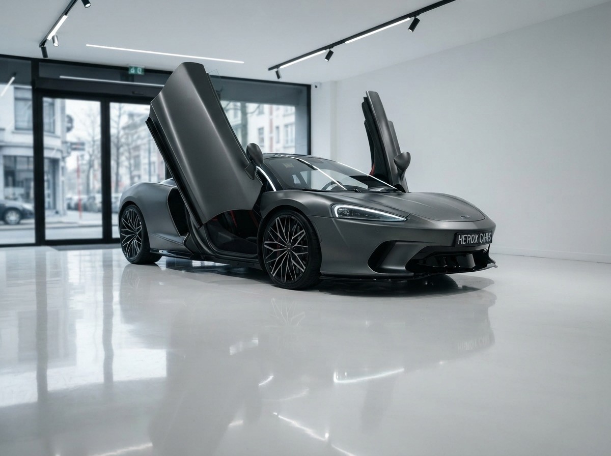 McLAREN GT Grey Matt / Komplett Matt PPF foliert / Inkl. Garantie-showroom-element-1