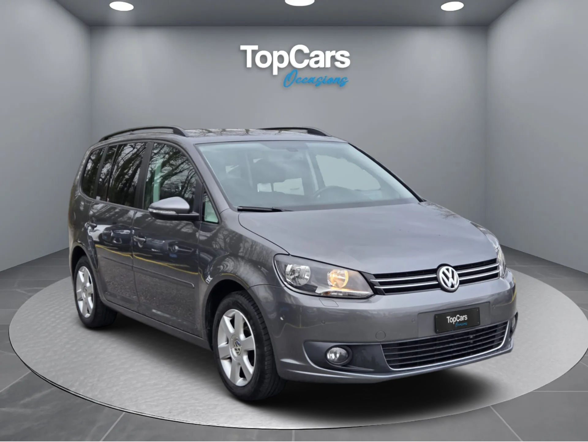 VW Touran 1.4 TSI Highline DSG ** 7 Pl. ** Frish MFK / Expertisé du jour *-image-3