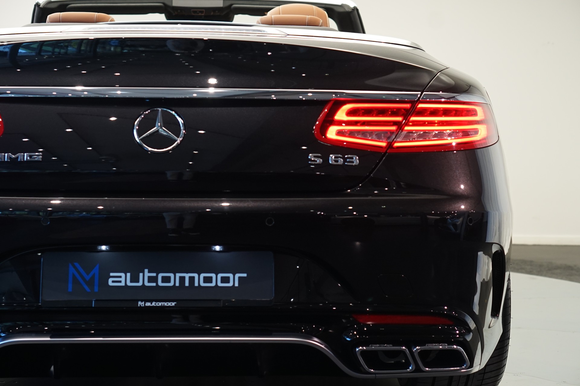 MERCEDES-BENZ S 63 AMG Cabriolet 4Matic Speedshift MCT *CH-Fahrzeug* *Designo Mokkaschwarz* *Swarowski*-image-42