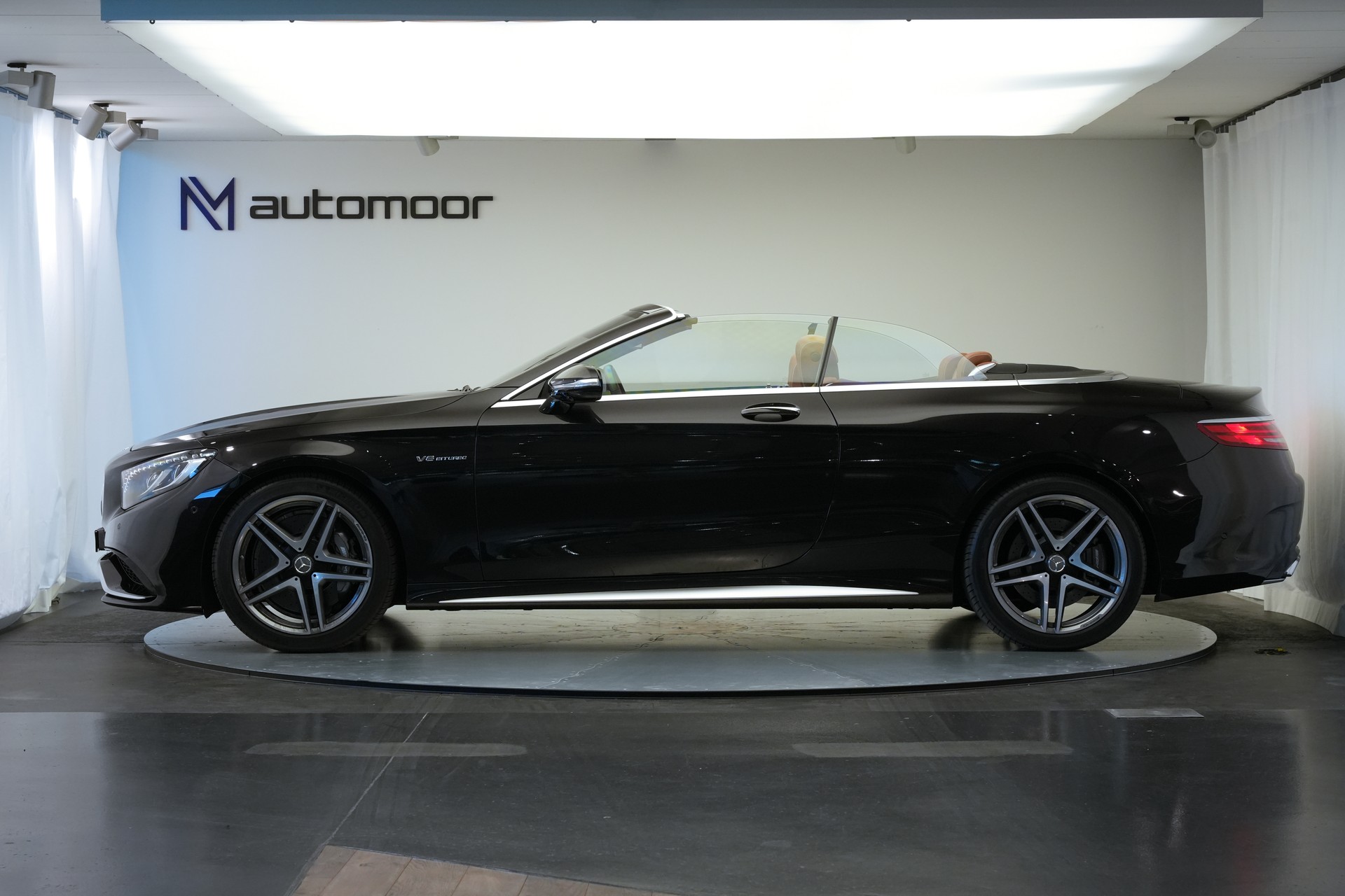 MERCEDES-BENZ S 63 AMG Cabriolet 4Matic Speedshift MCT *CH-Fahrzeug* *Designo Mokkaschwarz* *Swarowski*-image-7