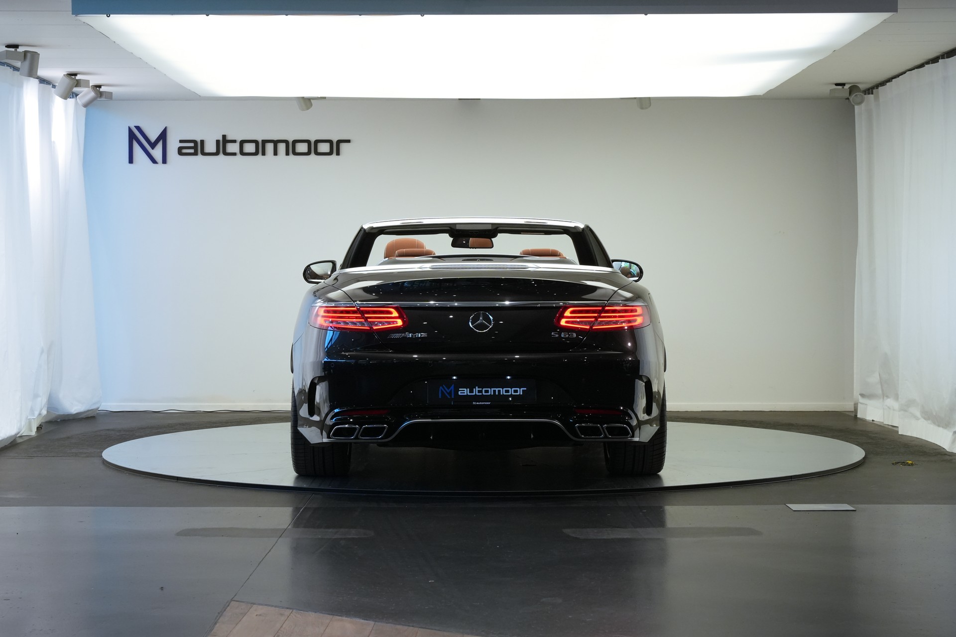 MERCEDES-BENZ S 63 AMG Cabriolet 4Matic Speedshift MCT *CH-Fahrzeug* *Designo Mokkaschwarz* *Swarowski*-image-5