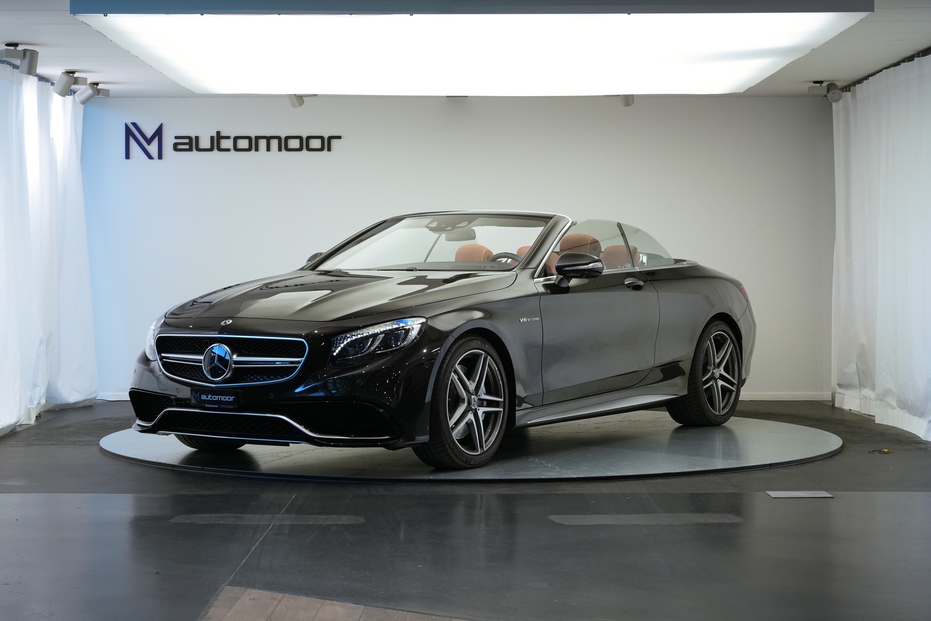 MERCEDES-BENZ S 63 AMG Cabriolet 4Matic Speedshift MCT *CH-Fahrzeug* *Designo Mokkaschwarz* *Swarowski*