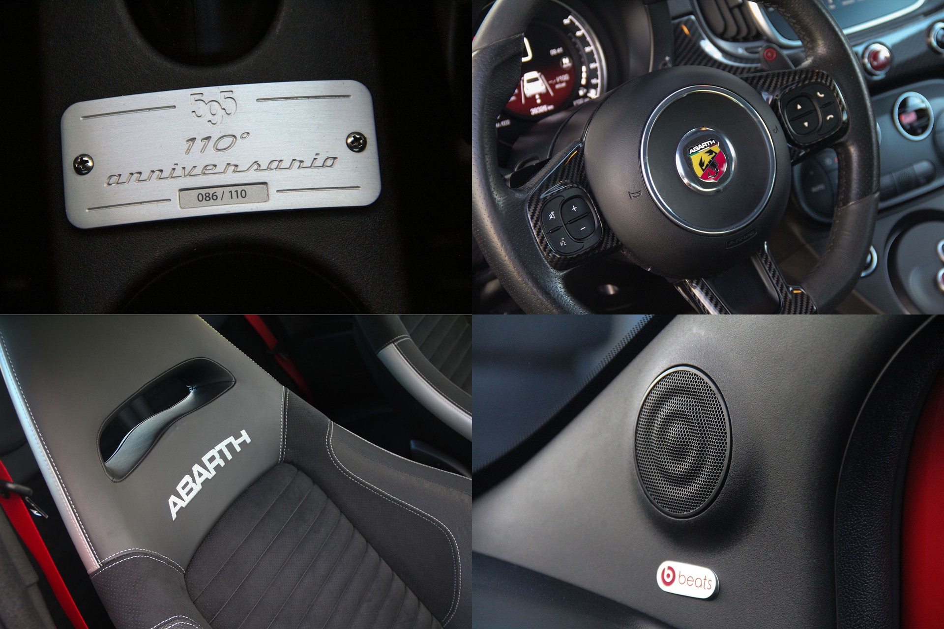 FIAT 595 1.4 16V Turbo Abarth Comp 110° Anniv. Duologic 🇮🇹 ⭐⭐⭐⭐⭐-image-15