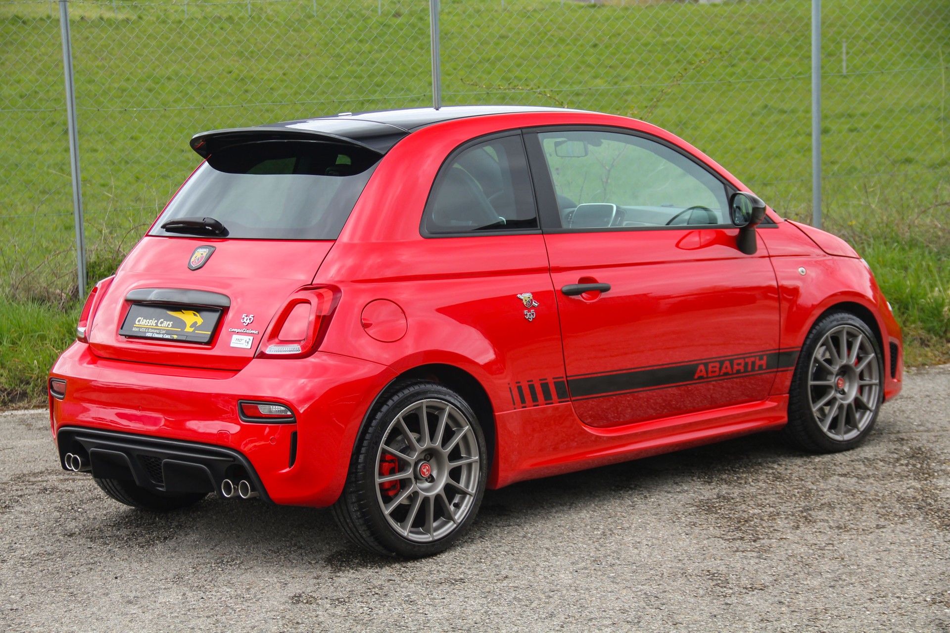 FIAT 595 1.4 16V Turbo Abarth Comp 110° Anniv. Duologic 🇮🇹 ⭐⭐⭐⭐⭐-showroom-element-3