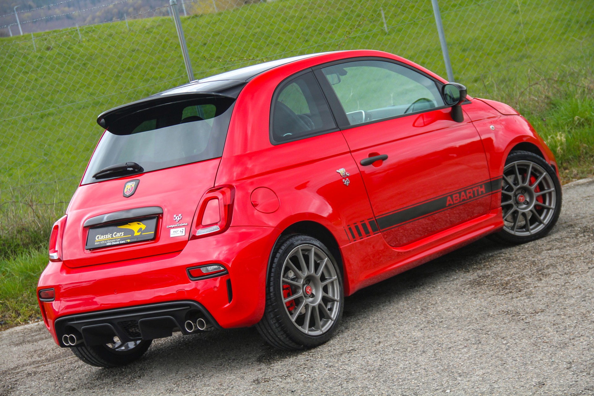 FIAT 595 1.4 16V Turbo Abarth Comp 110° Anniv. Duologic 🇮🇹 ⭐⭐⭐⭐⭐-showroom-element-1