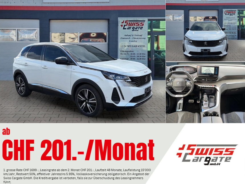 PEUGEOT 3008 1.5 BlueHDi GT EAT8