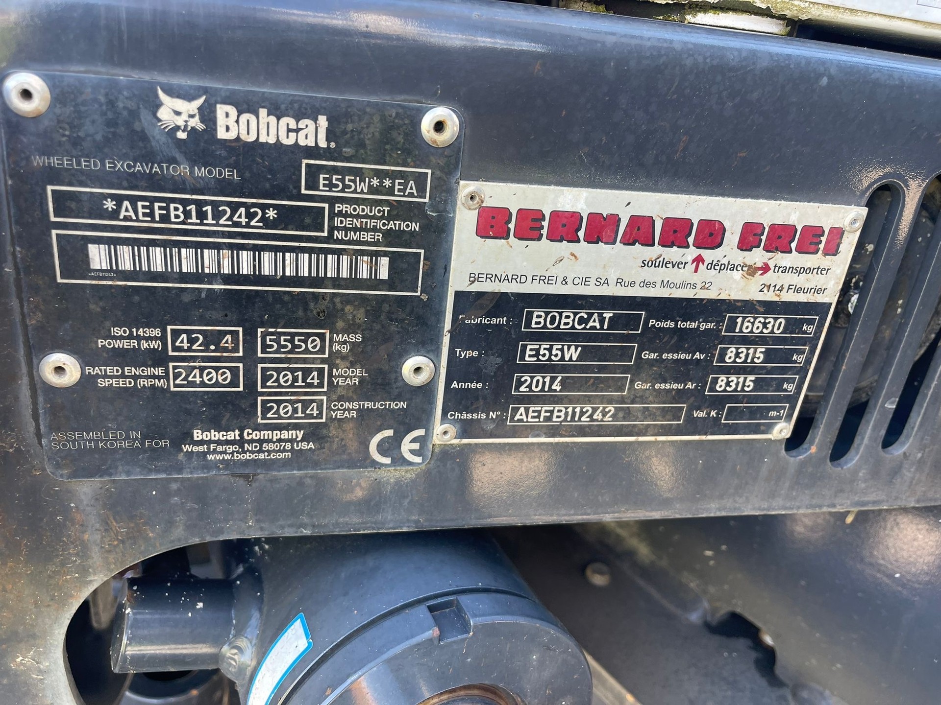 MERCEDES-BENZ Bobcat E55W-image-6